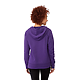 W-DAYTON Fleece Hoody Purple BackON