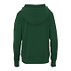 W-DAYTON Fleece Hoody Forest Green Back