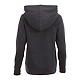 W-DAYTON Fleece Hoody Heather Dark Charcoal Back