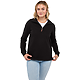 HUDSON Eco Knit Half Zip - Women's Black FRONM