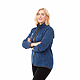 W-TREMBLANT Knit Jacket Metro Blue Heather ONSSide