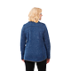 W-TREMBLANT Knit Jacket Metro Blue Heather BackON