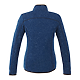 W-TREMBLANT Knit Jacket Metro Blue Heather Back