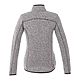 W-TREMBLANT Knit Jacket Light Heather Grey Back