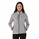 W-TREMBLANT Knit Jacket Light Heather Grey BackON