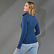 LYON Eco Stretch Knit Full Zip - Women's River Blue backONM