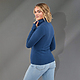 LYON Eco Stretch Knit Full Zip - Women's River Blue LSONM