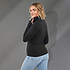 LYON Eco Stretch Knit Full Zip - Women's Black LSONMGRAY