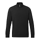 M-DAYTON Fleece Half Zip Black