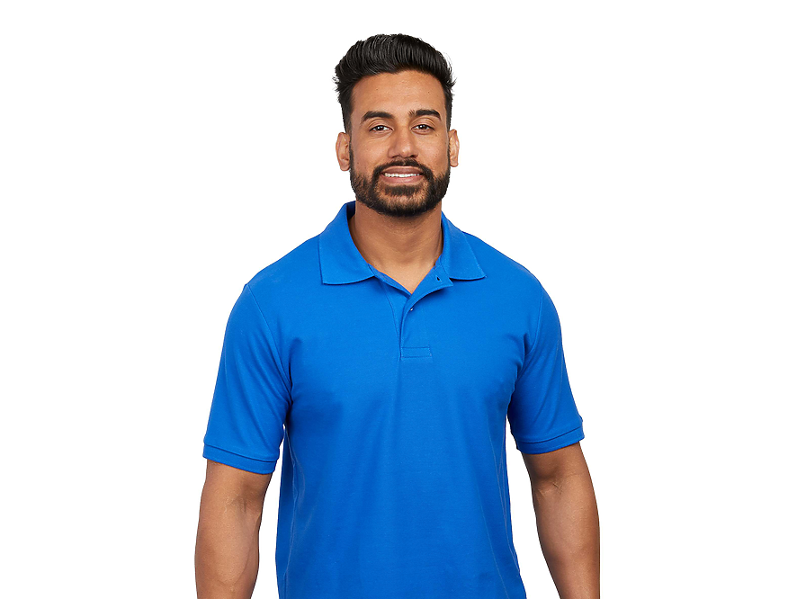 PALO Short Sleeve 100% Cotton Pique Polo - Men's