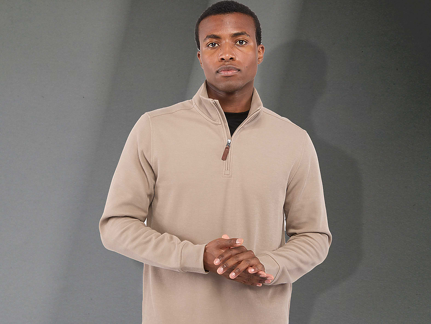 HUDSON Eco Knit Quarter Zip - Men's