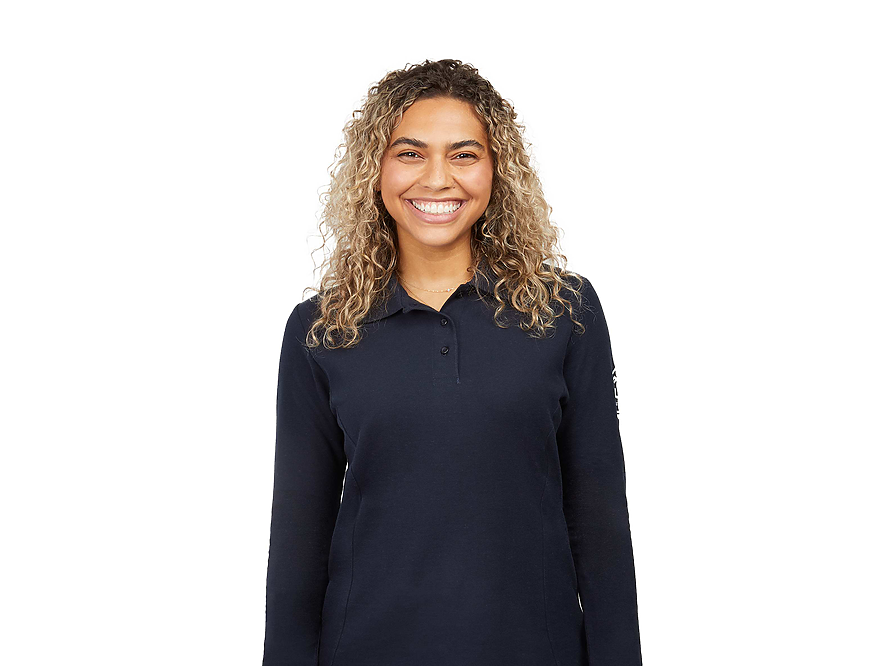 PALO Long Sleeve 100 Cotton Pique Polo Women s Trimark Sportswear