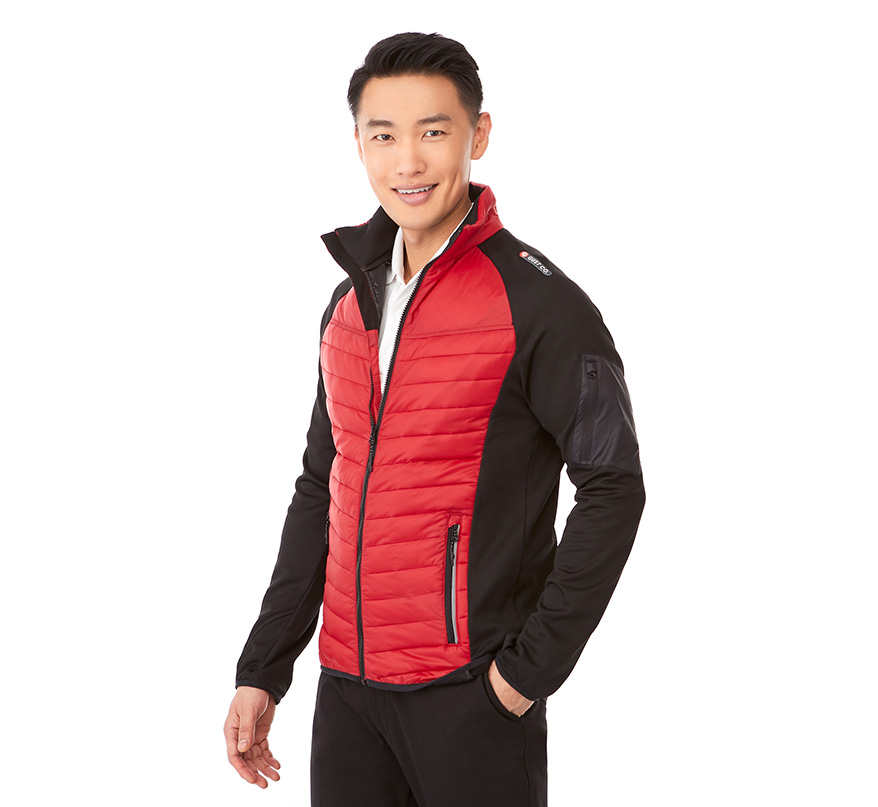 elevate men's banff hybrid insulated jacket